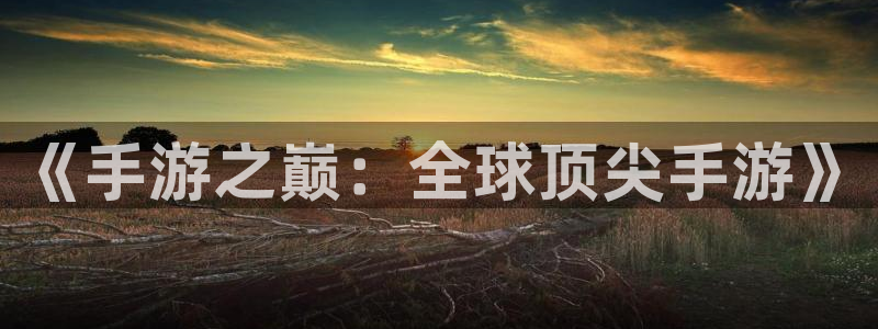 凯发k8：《手游之巅：全球顶尖手游》