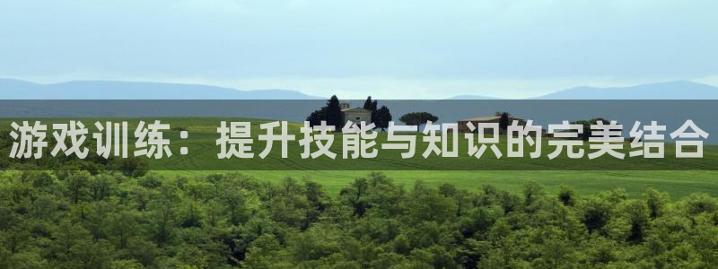 k8凯发官方找就送38：游戏训练：提升技能与知识的完美结合